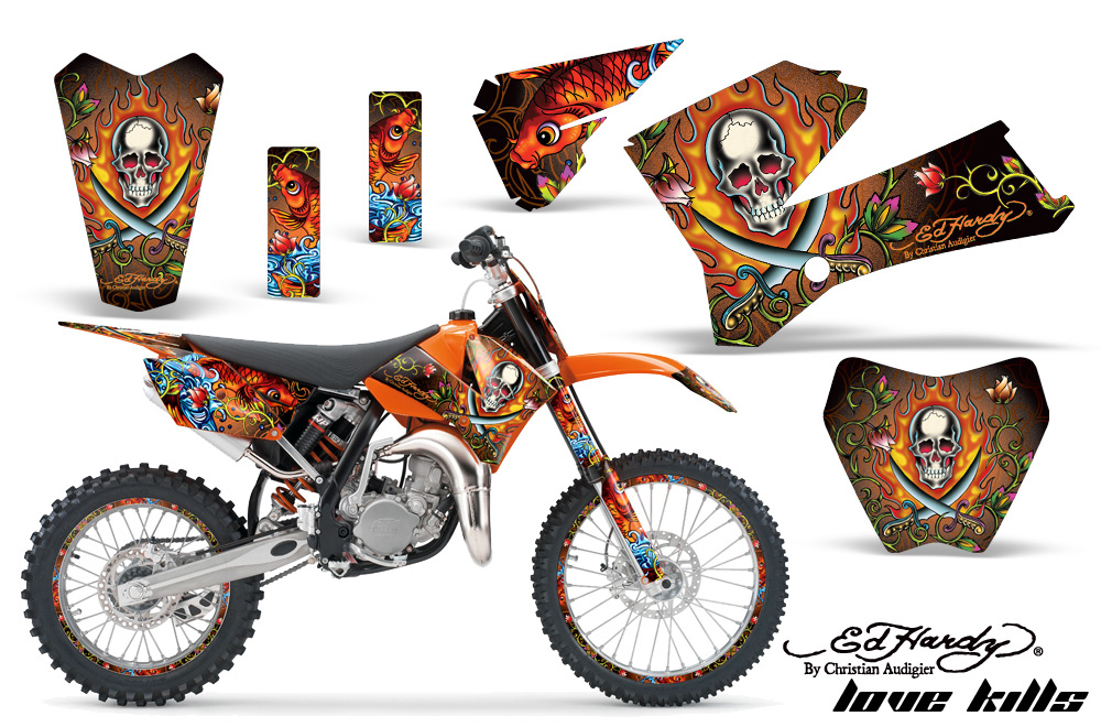 KTM-SX85 06-11 Graphics Kit EH P O NPs